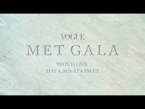 Met Gala 2026 live stream