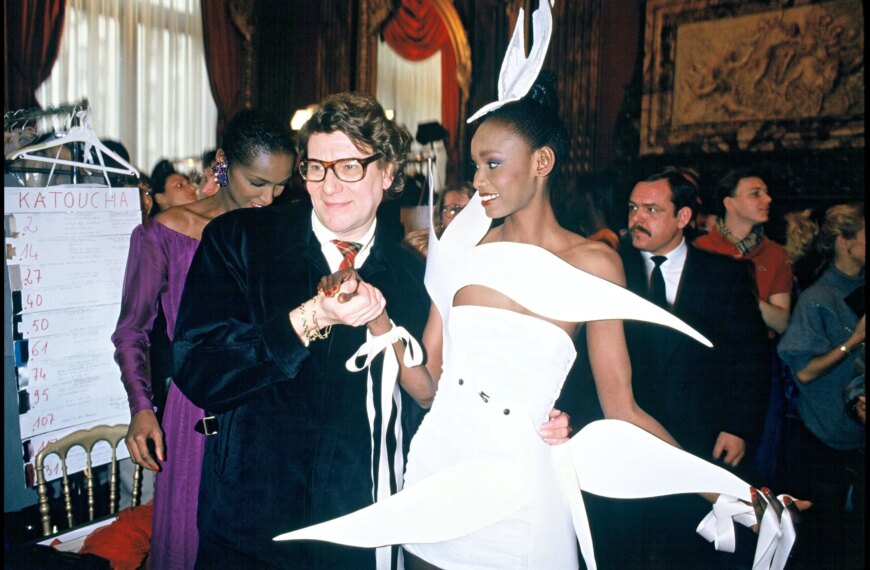 How Yves Saint Laurent used art in his collections