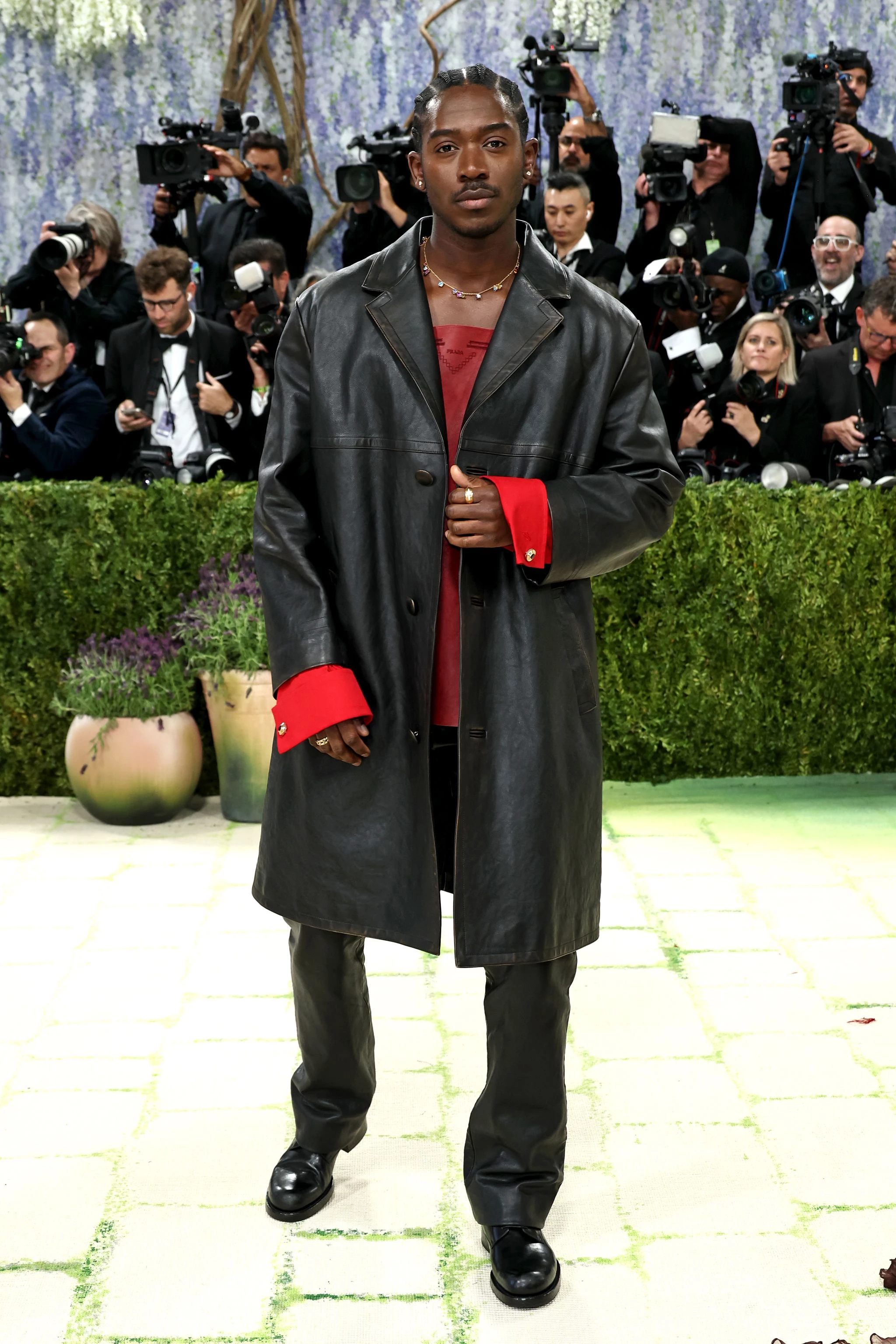 Damson Idris in Prada5