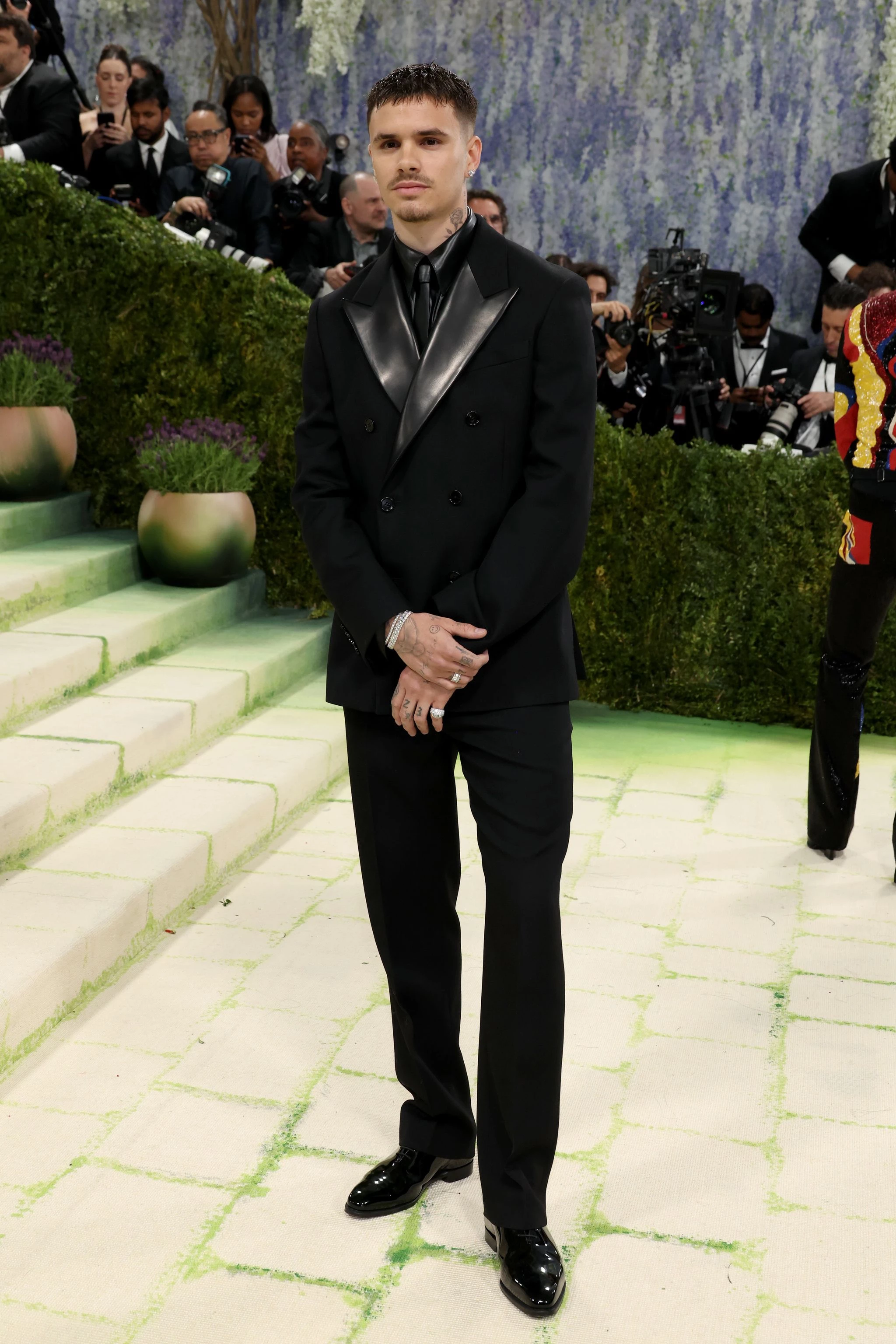 Romeo Beckham in Burberry1