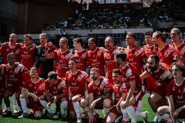 Thank You and Ronaldinho Triumph in Monaco Charity Football Match Alongside Global Stars 13