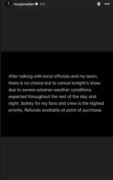 Morgan Wallen's Pittsburgh Show Postponed: Information on the Tour and How to Get Your Money Back 4
