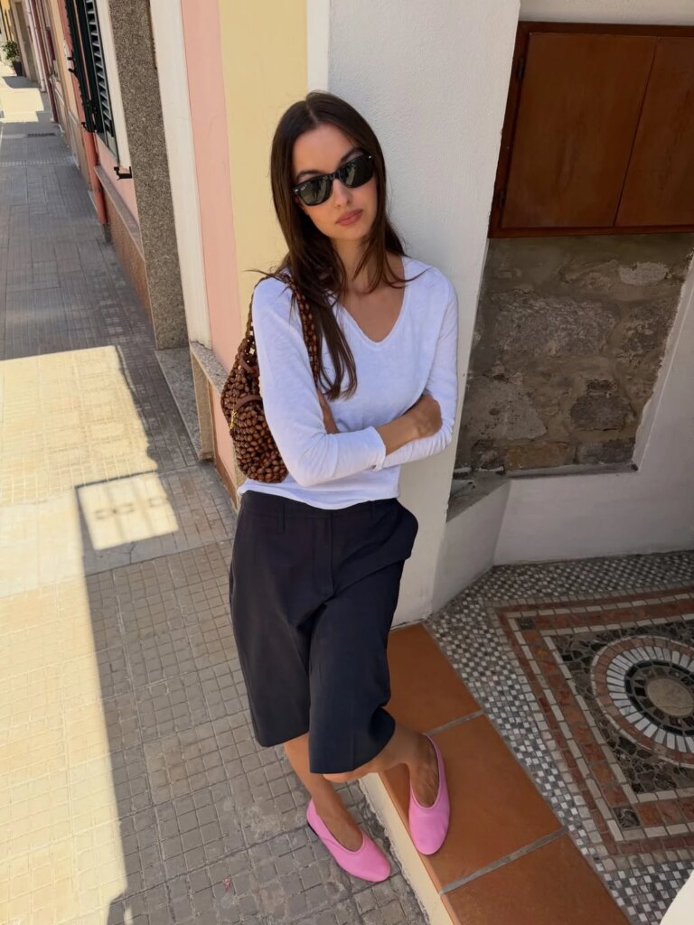 Berry pink ballet flats – the choice of fashionistas this summer 2026 4