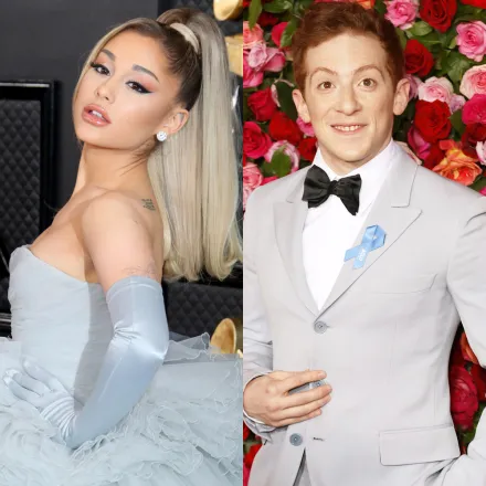 Ariana Grande e Ethan Slater: a linha do tempo do relacionamento deles de colegas de elenco em 'Wicked' a namorados 9
